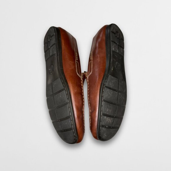 Mephisto Algoras Brown Leather Mens Slip-On Loafers Size 13 Made In Portugal main image 4
